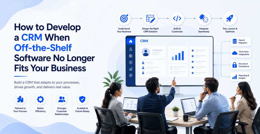 How to Develop a CRM When Off-the-Shelf Software No Longer Fits Your Business