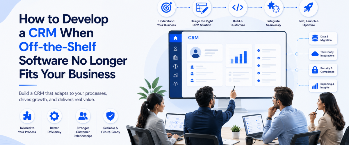 How to Develop a CRM When Off-the-Shelf Software No Longer Fits Your Business